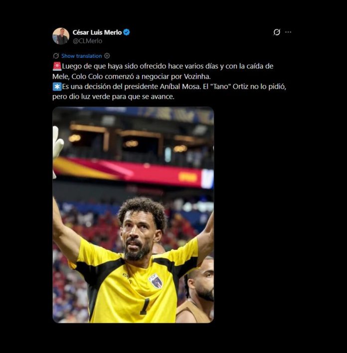 Impacto en el mercado de pases: un club sudamericano negocia para contratar a Vozinha