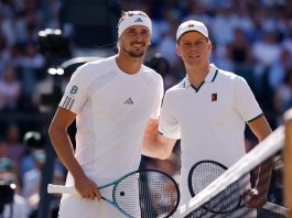 Jannik Sinner y Alexander Zverev, EN VIVO, por la final de Wimbledon: igualan 1-1 tras sets que se definieron en el tiebreak