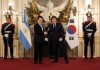 Javier Milei se reunió con el presidente de Corea del Sur y busca avanzar en un acuerdo de libre comercio