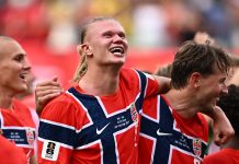 La egocéntrica frase de Haaland tras sus goles a Brasil en el Mundial y la marca histórica que logró