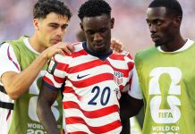 La escalofriante patada de la estrella de Estados Unidos que le valió la roja ante Bosnia en el Mundial