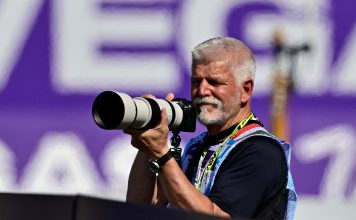 La sorpresiva aparición del presidente de República Checa en la Fórmula 1: se acreditó como fotógrafo y vivió el GP de Hungría de un modo particular