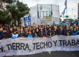 Movimientos sociales y sindicales preparan la “marcha más grande de la década” contra Javier Milei