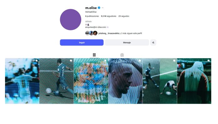 Una figura de Francia borró todo su Instagram y solo sube fotos del Mundial sacadas a un televisor: la historia detrás de las imágenes