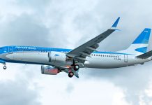 Aerolíneas Argentinas volvió a sobrevolar el espacio aéreo venezolano luego de casi dos años y medio de prohibición de la dictadura venezolana