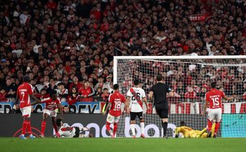 Centro de Montiel y toque de Driussi: así abrió River Plate el marcador frente a Independiente Santa Fe por la Sudamericana