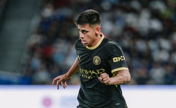 Diablito Echeverri viajó a la gira del Manchester City para ser analizado por Maresca: picó un penal contra Inter de Italia