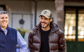 Edinson Cavani estuvo en el cumpleaños de un ex compañero de Boca Juniors: la decisión profesional que tomó