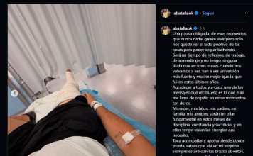 El sentido mensaje de Augusto Batalla tras la grave lesión que sufrió en España: “Son esos momentos que nadie quiere vivir”