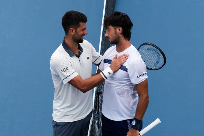 “Es el triunfo más importante de mi carrera”: la emoción del argentino Thiago Tirante tras superar a Djokovic