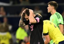 Lionel Messi falló un penal para Inter Miami ante Nashville por la MLS: la decisión del árbitro para anular el gol en el rebote