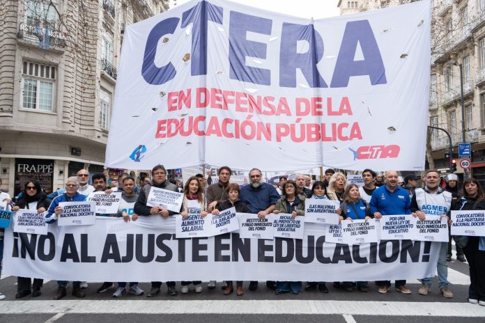 Paro docente: CTERA habló de un alto acatamiento mientras el Gobierno realiza un relevamiento nacional