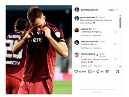 River Plate anunció la rescisión del contrato de Germán Pezzella: el sentido mensaje del defensor