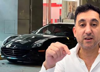 Sur Finanzas: la justicia secuestró la Ferrari de Ariel Vallejo, el empresario amigo de Claudio Tapia, estaba oculta en Puerto Madero