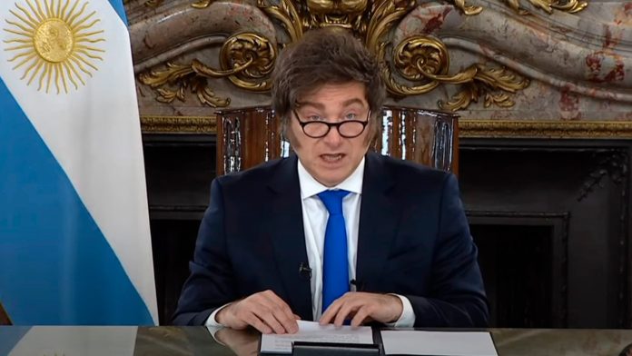 A qué hora hablará Javier Milei sobre Malvinas por cadena nacional