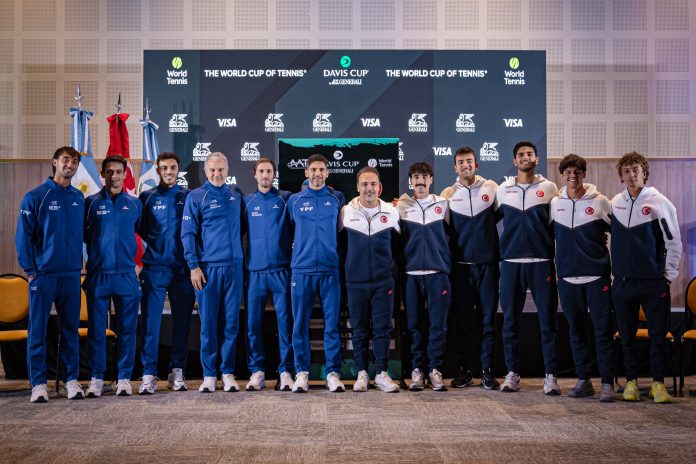 Argentina enfrentará a Turquía por la Copa Davis 2026: cruces, horarios y cómo ver los partidos en vivo