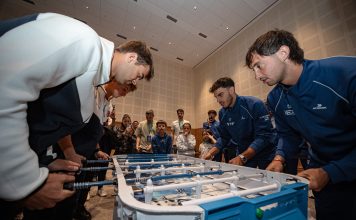 Asado, juegos y los últimos detalles: la intimidad del equipo argentino en la previa de la serie de Copa Davis ante Turquía