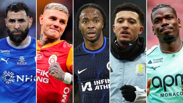 Como Mauro Icardi: las nueve estrellas internacionales que todavía se encuentran sin equipo
