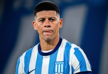 Crisis en Racing: Marcos Rojo faltó a la práctica en medio de rumores de un cruce con Diego Milito por su posible salida a Estudiantes