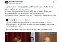 “Dejen de darle aire”: Malena Galmarini cuestionó a Martín Guzmán y le recordó el día de su renuncia