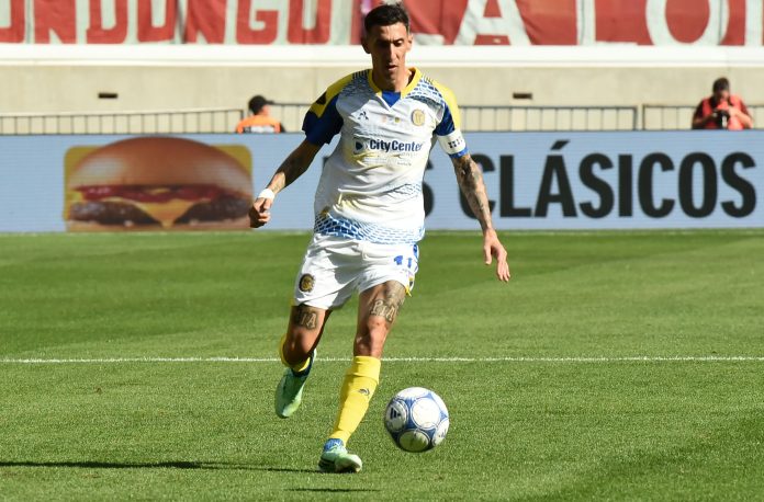 El show de Di María en Rosario Central-Estudiantes por la Supercopa Internacional: el golazo de tiro libre y la definición de penal