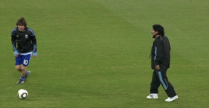 El video que publicó la FIFA tras el retiro de Messi de la Selección que se volvió viral: el recuerdo con Maradona en el Mundial 2010