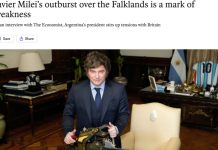 En una entrevista con The Economist, Milei mencionó a Hong Kong como modelo para recuperar las Malvinas