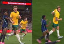 “Es David contra Goliat”: el curioso enfrentamiento entre Endrick y un rival de casi dos metros de altura en el amistoso Brasil-Australia