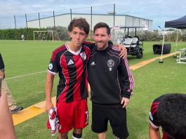 “Jugaste un partidazo, muy bien”: la historia de la promesa de las Inferiores de River Plate que deslumbró a Messi