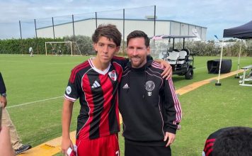 “Jugaste un partidazo, muy bien”: la historia de la promesa de las Inferiores de River Plate que deslumbró a Messi