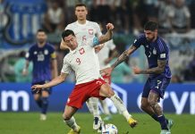 Los videos del tenso cruce entre De Paul y Lewandowski en el empate de Inter Miami ante Chicago Fire