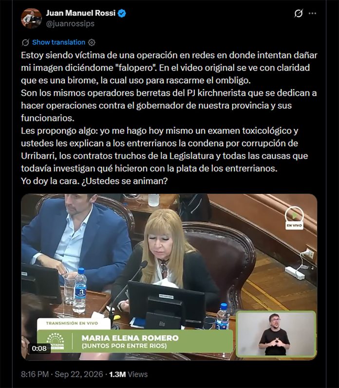 “Me estaba rascando el ombligo”: la respuesta de un diputado al que acusaron de drogarse en plena sesión