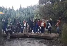 Neuquén terminará un camino clave en Villa La Angostura a pesar de un conflicto mapuche que sigue abierto