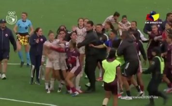 Video: la batalla campal tras la consagración de Venezuela ante Chile en el fútbol femenino de los Juegos Suramericanos