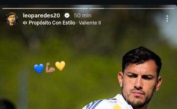 Boca Juniors publicó un video de Leandro Paredes que ilusionó a los hinchas de cara a la revancha con Vasco da Gama