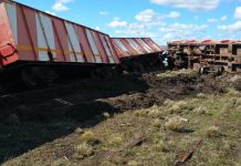 Descarriló un tren con 600 toneladas de carbón en Santa Cruz y el gobernador denunció un posible sabotaje