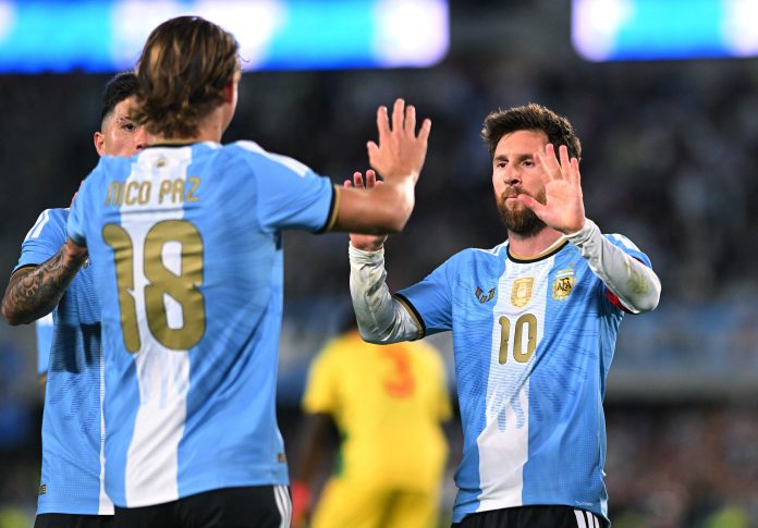 El grito de la sucesión: el golazo de Nico Paz en la despedida de Messi de la Selección y el guiño del destino