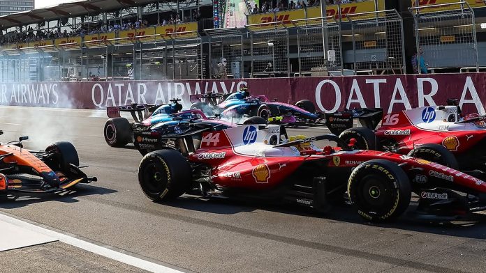 Franco Colapinto reveló el error que provocó el choque a Pierre Gasly en la carrera de Bakú de la F1: “Bastante simple”