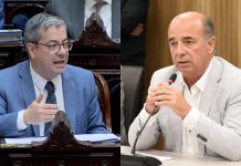 Fuerte cruce en Diputados: un libertario defendió la visita a los represores en Ezeiza y el peronismo lo cuestionó
