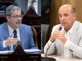 Fuerte cruce en Diputados: un libertario defendió la visita a los represores en Ezeiza y el peronismo lo cuestionó