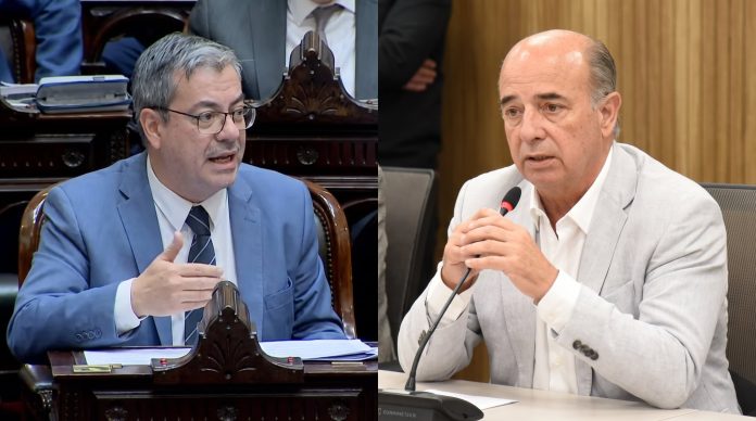Fuerte cruce en Diputados: un libertario defendió la visita a los represores en Ezeiza y el peronismo lo cuestionó