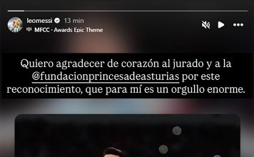 Kily González confirmó que Lionel Messi viajará a Europa para recibir un premio después del próximo partido del Inter Miami