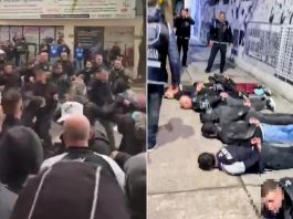 Piedrazos, corridas y balas de goma: los incidentes con la hinchada de All Boys antes del duelo con Godoy Cruz