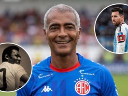 Romario sorprendió al elegir al mejor futbolista de la historia: su veredicto en la comparación entre Pelé y Messi