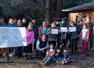 Villa La Angostura: intiman a una comunidad mapuche a abandonar un predio para evitar el desalojo